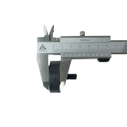 10pcs Elevator Roller 39*12*6201 Lift Hanger Concentric Roller 39*12*6201Z OD 39MM W 12MM Bearing 6201Z H 33mm Screw M8