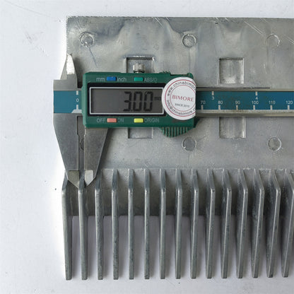 10PCS Escalator Comb SFR247416 DAW-A305004N  L199mm W154mm Hole Space 145mm RHS/CTR 22 Teeth Escalator Metal Comb Use for 9500