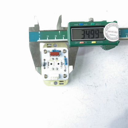 10PCS Elevator Button AK-24 263118 MTD260 Without Braille Red Light Lift Button Can Replace A4J10136 A4