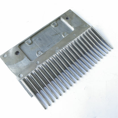 10PCS 202*145*145 Left Escalator Comb Aluminium  L202mm W145mm Hole Space 145mm 22 Teeth Escalator Metal Comb Use for BLT