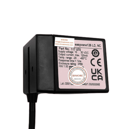 2PCS/LOT Elevator Leveling Proximity Switch Lift Spare Parts Normally Close Leve Sensor easyvane126LD easyvane 126 LD,NC 117071 117 071