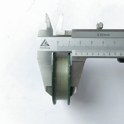 10PCS 62*16*6203 Elevator Door Hanger Roller Green Wheel OD62MM H16MM Bearing 6203 Flat Groove