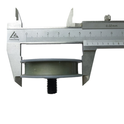 20pcs Escalator Roller with Long Axle OD=56mm W=14mm 56*14*6201  Flat Grooved Pulley