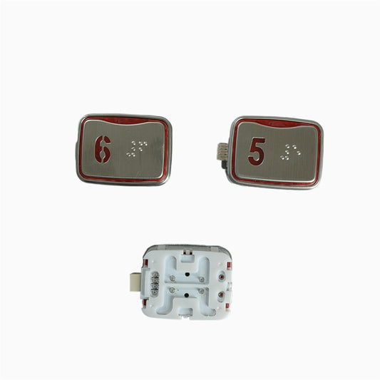 10PCS/LOT  AK-25 Elevator Push Button With Braille Lift Accessories