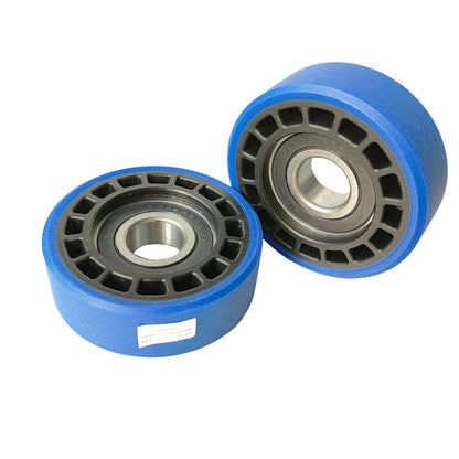 20pcs 76*25*6204 Esscalator Roller OD76MM W25MM Bearing 6204 76*25*6204