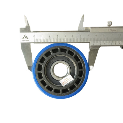 20pcs 76*25*6204 Esscalator Roller OD76MM W25MM Bearing 6204 76*25*6204