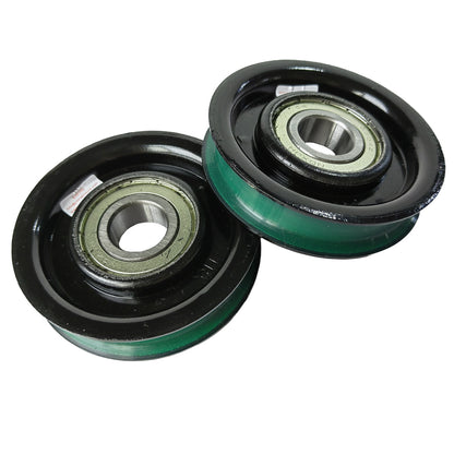 10pcs Elevator  Door Hanger Roller 85*20*6204 OD=85MM Bearing 6204 Elevator Roller Lift Roller