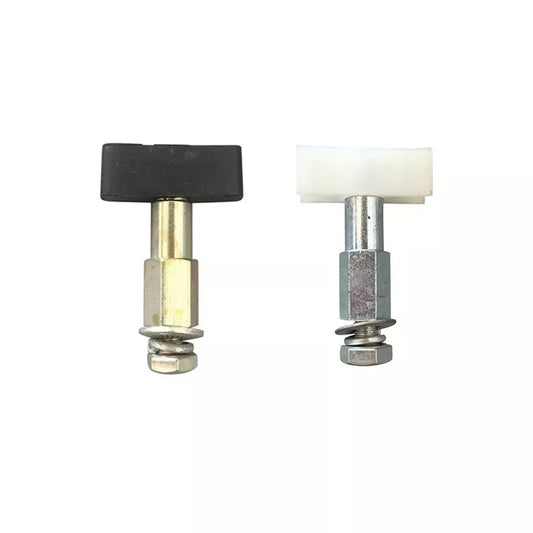 50PCS/LOT Elevator Door Guide Shoe Slider H50mm White/Black Basement L40MM