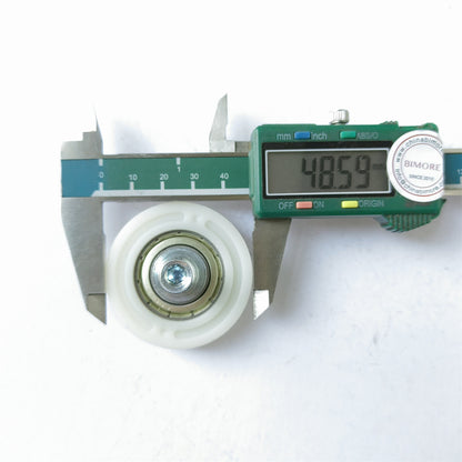 10pcs TKE Elevator Door Hanger Roller Concentric 48*14*6002 OD48mm W14mm Bearing6002